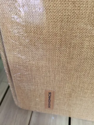 SONGMICS Mazie Colección - Puff Almacenaje, Banco