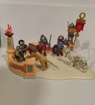 Playmobil Gladiadores y Animales