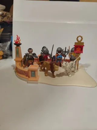 Playmobil Gladiadores y Animales