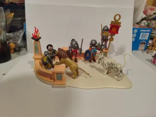 Playmobil Gladiadores y Animales