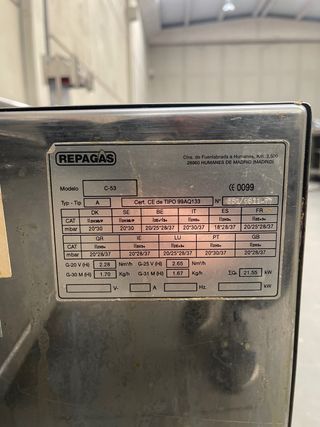 Cocina Repagas 3 fuegos