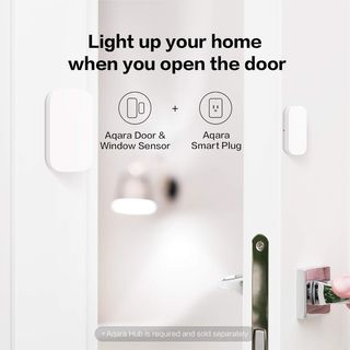 2x Aqara Sensores Puerta Ventana Zigbee