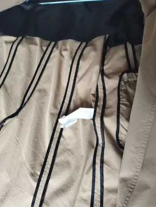 Gabardina Zara Beige Talla M