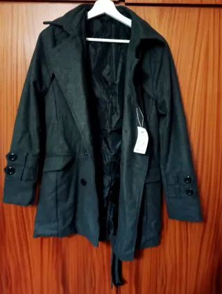 Chaqueton gris talla S-M