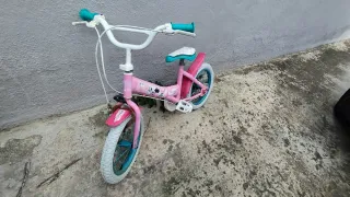 Bicicleta Niña Minnie 16 Rosa Ganga!