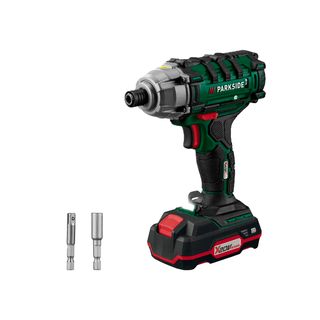 Taladro y Atornillador de Impacto Parkside