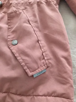 Abrigo rosa Vero Moda con capucha