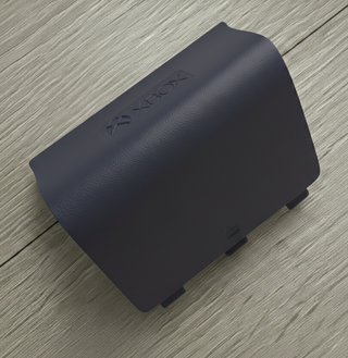 Tapa Batería Xbox One Gris Oscuro
