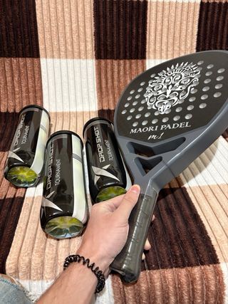 Pala Pádel Maori M1 + 3 Botes Pelota Drop Shot