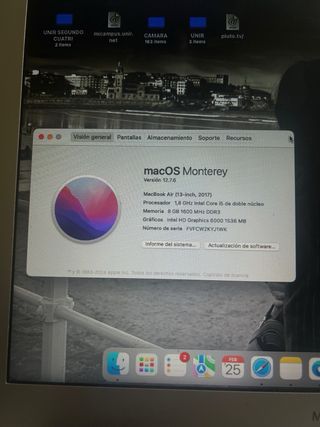 MacBook Air 13 (2017) Plata