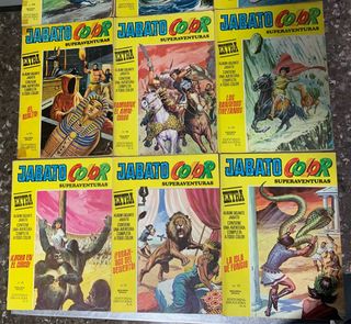 Jabato Color lote 32 comics