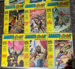 Jabato Color lote 32 comics