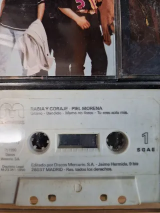 Lote 6 Cintas Cassette Piel Morena