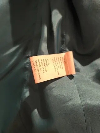 Traje de Chaqueta Cortefiel Talla 44 Marrón y Turq