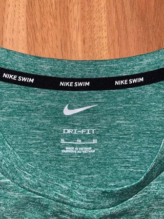 Camiseta sin mangas Nike Running Verde