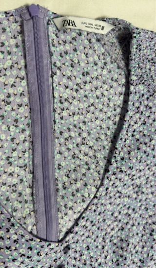 Mono Zara estampado floral