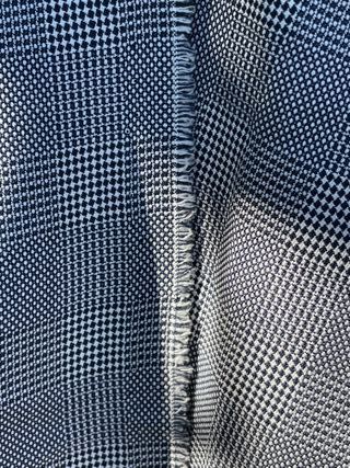 Tejido vintage lana estampado