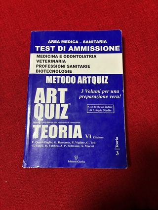 Artquiz Studio. Test Di Ammissione A: Medicina,...