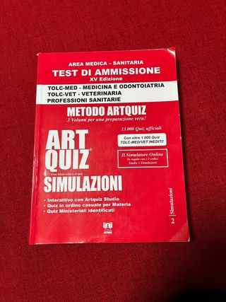 Artquiz Studio. Test Di Ammissione A: Medicina,...