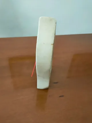 Orologio da tavolo vintage in pietra