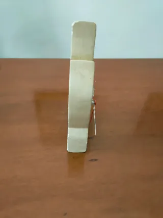 Orologio da tavolo vintage in pietra