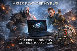 PORTATIL GAMING ASUS ROG ZEPHYRUS M16 I9 4090 32GB