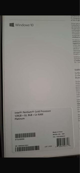 Microsoft Surface Go 2 Tablet