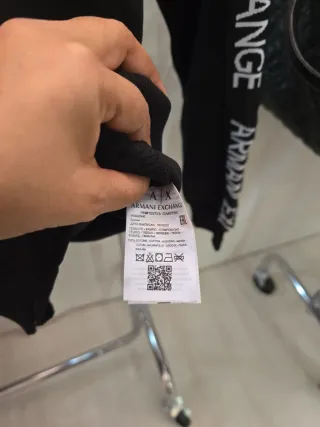 Conjunto Armani Exchange Negro XXL