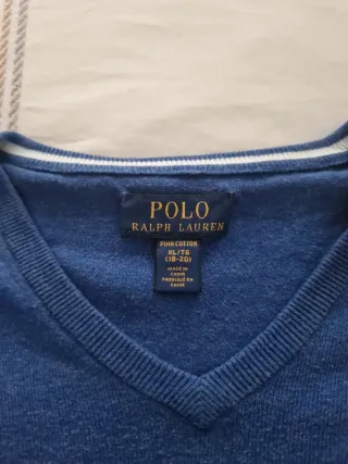 2 Jerséis Polo Ralph Lauren, dos tonos de azules