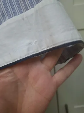 Blusa ZENDRA rayas azul talla 50