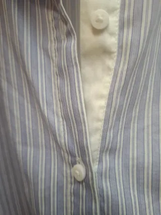 Blusa ZENDRA rayas azul talla 50