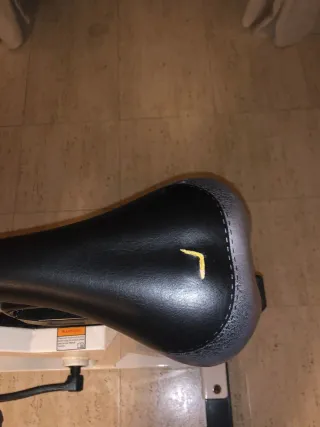 Bicicleta Estática Blanca