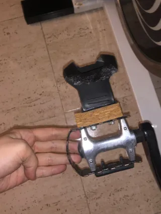 Bicicleta Estática Blanca