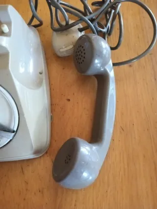 Telefono Vintage Beige/Grigio