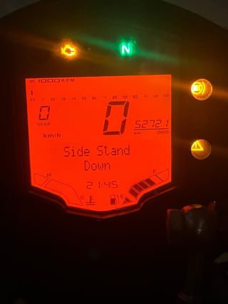 KTM RC 125 2016 Negra y Naranja