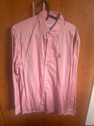 Camisa U.S. Polo Assn. Rosa