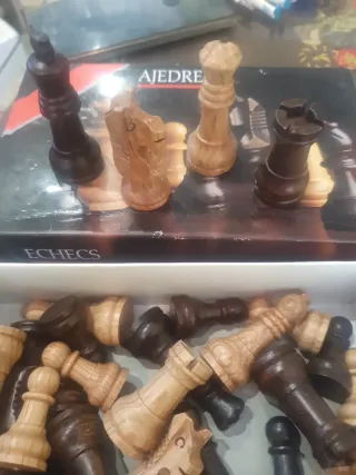 Ajedrez Echecs Chess Madera