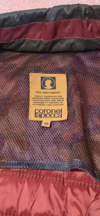 Parka Coronel Tapiocca verde hombre