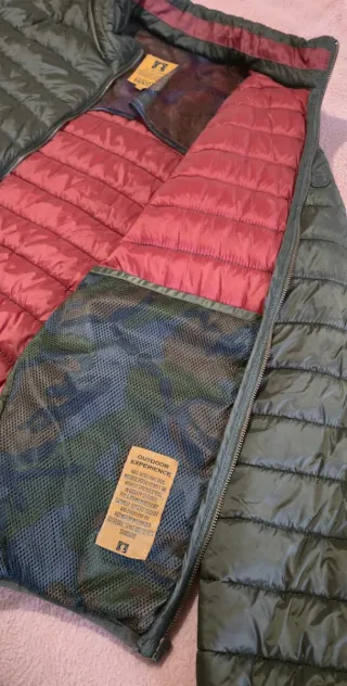 Parka Coronel Tapiocca verde hombre