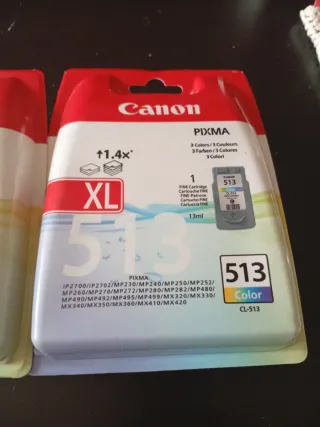 Cartucce Canon PIXMA 511 e 513 XL