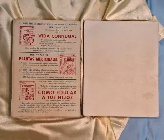 Lote de 2 libros vintage del Dr. Vander.