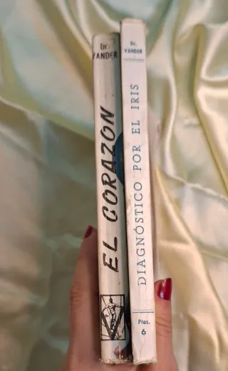 Lote de 2 libros vintage del Dr. Vander.