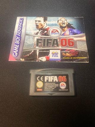FIFA 06 Game Boy Advance con manual