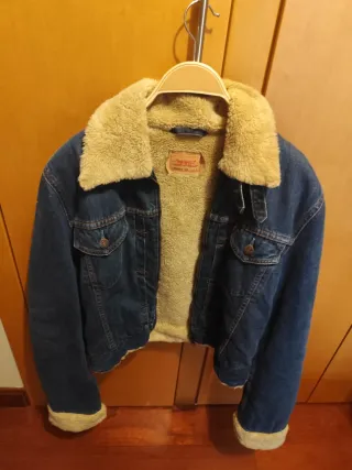 Cazadora Vaquera Levi's Forrada Talla L