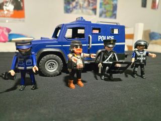 Playmobil Furgón Policial con Figuras