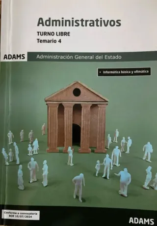 Libro Informática Temario Administrativos Estado