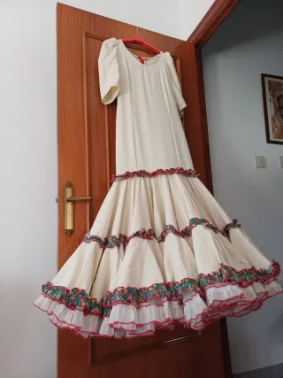 Traje de flamenca talla S