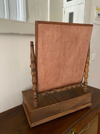 Tocador de sobremesa finales 1800