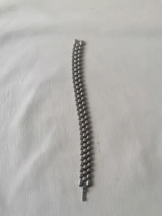 Pulsera Titanio Jeroot Hombre Plata