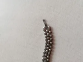 Pulsera Titanio Jeroot Hombre Plata